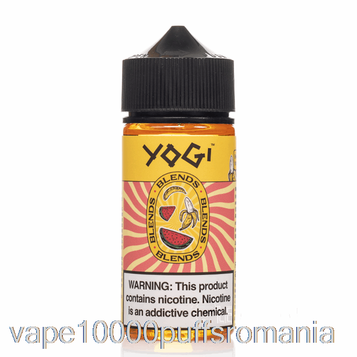 Vape Romania Banana Pepene Gheata - Amestecuri Yogi - 100ml 0mg